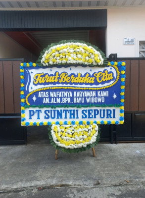 Papan Bunga Duka di Parmaksian
